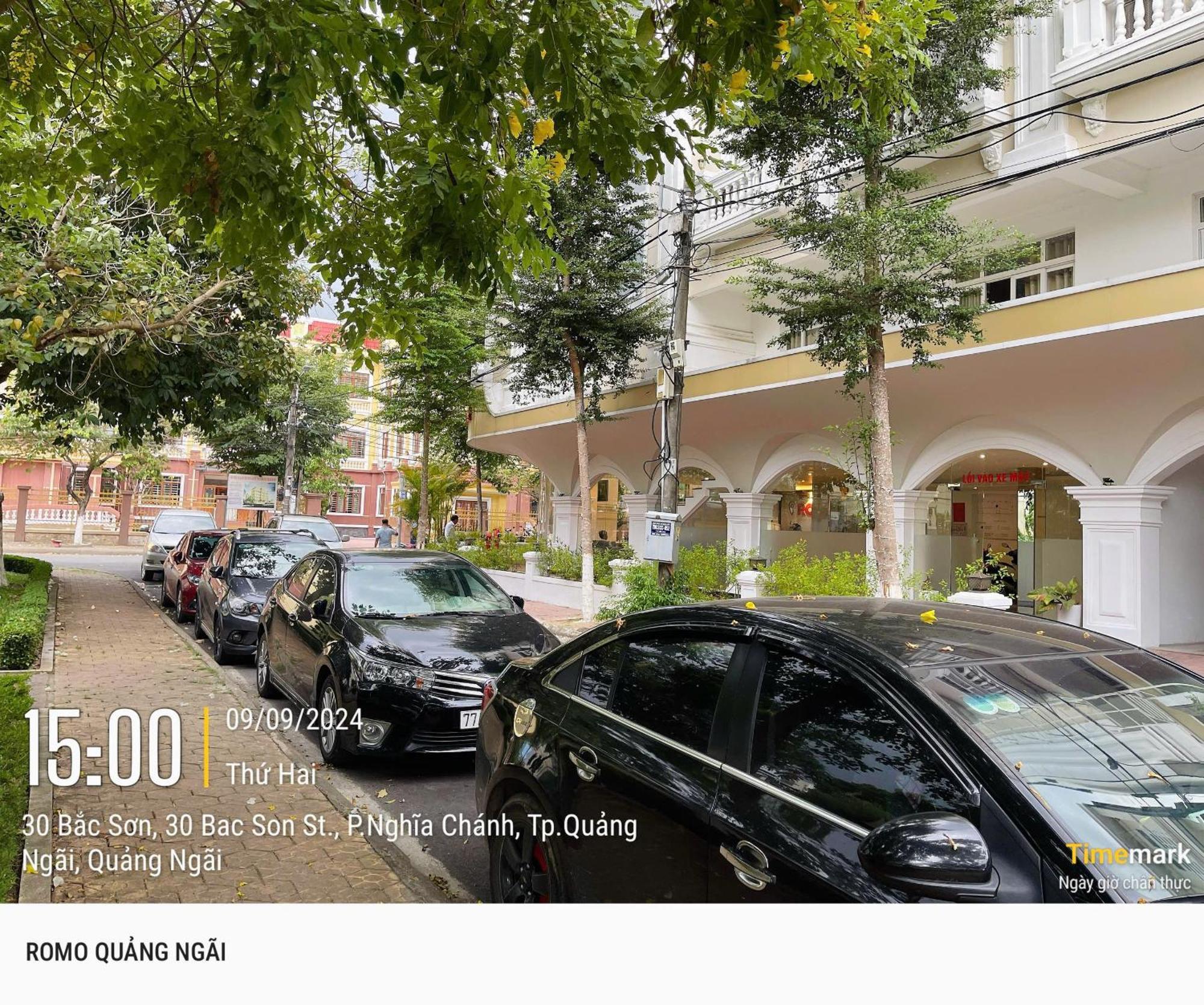Khach San Romo Quang Ngai Exterior foto